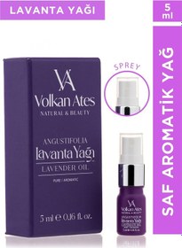 Resim Volkan Ates Natural & Beauty Lavandula Angustifolia Saf Lavanta Yağı Sprey 5 Ml 