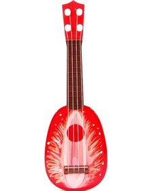 Resim Meyveli Mini Gitar - Çilek 