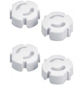 Resim Çocuk Koruma Priz Kapağı 4 Adet Belirtilmemiş Çok Renkli 