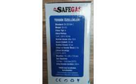 Resim Safegas Sg-03 Gaz Alarm Cihazı 