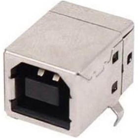 Resim Koodmax-Usb B Tipi Dişi Konnektör - Lehim Tip - Yazcı Dişi Soket - 5 Adet 