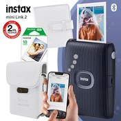 Resim Fujifilm Instax Mini Link 2 Uzay Mavisi Akıllı Telefon Yazıcısı ve Çantalı Hediye Seti 2 Fujifilm