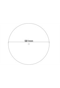 Resim Motifpiyer Lamba Tavan Göbeği-Yuvarlak-78-56cm-2adet 