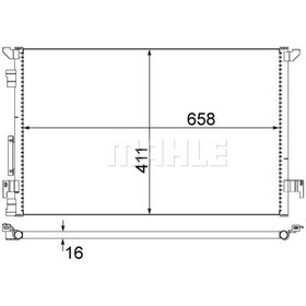 Resim KNECHT AC294000S Klima Radyatörü (490×775) Opel Sıgnum / Vectra C (Eno:8Fc351300304) 