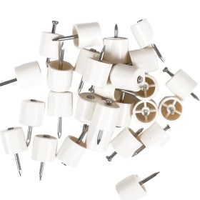 Resim Ecovibe Raf Pimi Plastik Çivili 50 Adet 