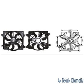 Resim Fan Motoru 12V Hyundai Accent 99..02 504627339 