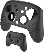 Resim Nintendo Switch 2 Pro Game Controller için koruyucu kılıf, yumuşak silikon koruyucu kılıf, darbeye dayanıklı, çizilmeye karşı dayanıklı, Switch 2 Pro Controller Skin (siyah) 