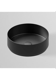 Resim Alape Yuvarlak Çanak Lavabo - Mat Siyah - 40 Cm - 3222000240 Mat Siyah 
