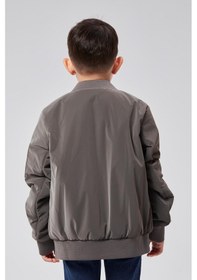 Resim Benitto Kids Benittokids Erkek Çocuk Bomber Ceket 51319 Gri 