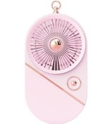 Resim Taşınabililir Mini Usb Şarjlı 3 Kademeli El Vantilatör Fan Soğutucu Ys2528 Pembe 