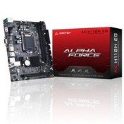 Resim ARKTEK ALPHA FORCE, AK-H110M EG, 2xDDR4, D-SUB, HDMI, 7.Nesil, LGA1151 Soket, Anakart 