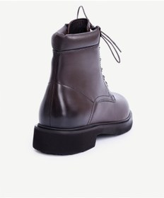 Resim Yargıcı Ağızı Ped Detaylı Bağcıklı Deri Bot 25keay4001x 003 Kahverengi 