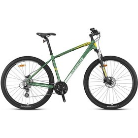 Resim Kron Xc 150 - 29 Mtb - 19' - 24 Vites - H.dısc - Matyeşil-gri/sarı 