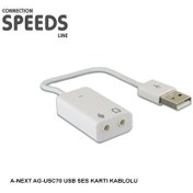 Resim C.Speeds Lıne Ag-Usc70 7.1 Usb Ses Kartı 