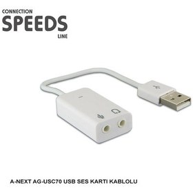 Resim C.Speeds Lıne Ag-Usc70 7.1 Usb Ses Kartı 