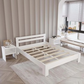 Resim Renazzo Letto Mdf Karyola | Kolay Kurulum 