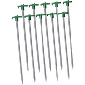 Resim Homyl 10 Parça Çadır Kazıkları Çim Yürüyüşü Yeşil Yeşil 