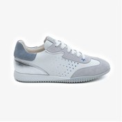 Resim Greyder 34550 Buz Gri Hakiki Deri Kadın Sneaker Ayakkabı 