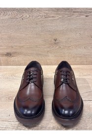 Resim Pierre Cardin Bağcıklı Eva Taban Ultra Hafif Hakiki Deri Klasik Oxford Ayakkabı 