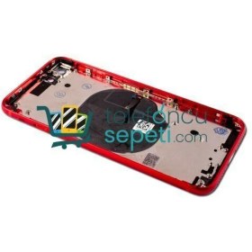 Resim iPhone 8 Kasa Kapak Kırmızı Boş 