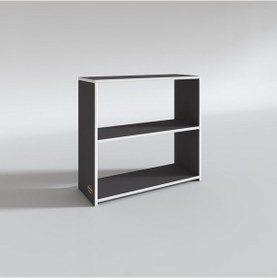 Resim Kenzlife Klasörlük Raflı Burutay Gri 70 80 30 Kitaplık Ofis Arkalıksız Çok Renkli 