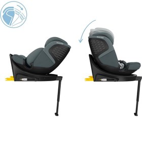Resim Maxi-Cosi Emerald 360 S i-size İsofix'li 360 Dönebilir Yatabilir 0-36 kg Oto Koltuğu Tonal Graphite 