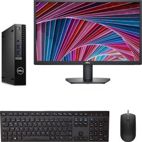 Resim Optiplex 7010MFF i3-13100T 8 GB 256 GB SSD Monitör Windows 11 Home N003O7010MFFEMEA_VP_MTR_SE2422H BT12 