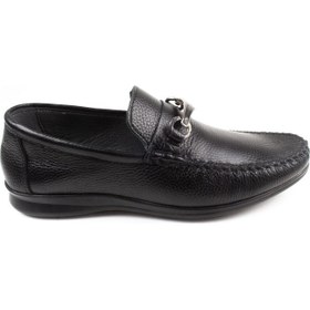 Resim Loafer Ayakkabı Siyah Floter 