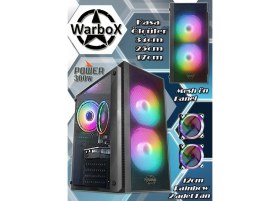Resim Warbox Dook I3 9100 TURBO:4.20GHZ 16GB Ram 240GB SSD 250GB HDD R7 240-4GB E.kartı 22 Masaüstü Bilgisayar 