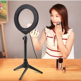 Resim Puluz 6.2Cm Led Işık 16Cm Stand Youtuber.Canlı Yayın Selfie Tikt 
