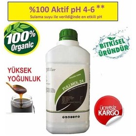 Resim Sıvı Organik %24 Full Mol 2.4 ( Humik Fulvik Asit ) 5 KG 