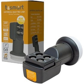 Resim T&Smart 0.1Db Ultra Hd 4K Universal Dörtlü Santral Lnb 