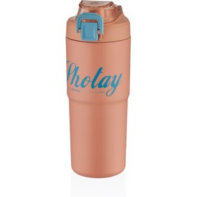 Resim Shotay Tween Çelik Termos Kız Çocuk Matara 750 Ml. SHT-ST-8133-2 