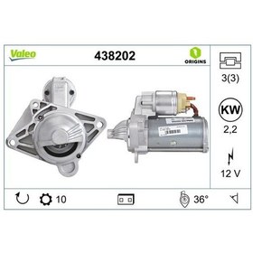 Resim Renault Latitude 2010-2014 Arası 2.0 Dci 150 Valeo Marka Marş Motoru 