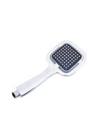 Resim Plastik Krom Kaplamalı Aynalı Kare Duş Başlığı Krom 