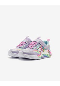 Resim Skechers Unicorn Chaser Büyük Kız Çocuk Mor Işıklı Spor Ayakkabı 302298l Lvmt Mor 