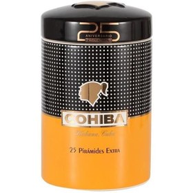 Resim COHİBA Cohiba Piramides 25.Ani Jar Humidor Puro Kutusu Kavanoz 15's 