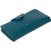 Resim Mavi Deri Kadın Cüzdan - S1CB00005767-T0O 