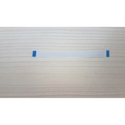 Resim FFC 16 Pin 10cm Düz 0.5mm Adımlı Esnek Flex Kablo Awm 20624 80c 60v Şerit Fleks Film 