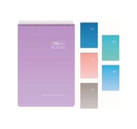 Resim Bloknot Thebook Blocks Spiralli Sert Kapak Not Defteri A4 100 Yp Çizgili 5521 