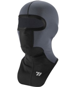 Resim West Bıkıng Yp0201440 Kış Bisiklet Termal Yüz Maskesi Açık Spor Boyun Isıtıcı İçin Balaclava Gri Siyah 