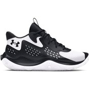 Resim Under Armour Jet '23 Erkek Siyah Basketbol Ayakkabısı 3026634-006 Siyah - Beyaz 