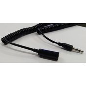 Resim Stereo Kablo - Spiral - 3.5 Mm Trs - Erkek - Dişi - 3 Metre 