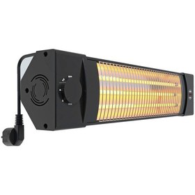 Resim Mirkraft MT-5252 1800 W 3 Kademe Quartz Elektrikli Isıtıcı 