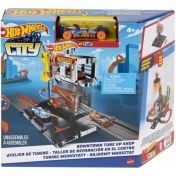 Resim Hot Wheels Şehir Hayatı Serisi HDR24 HDR25 Downtown Tune Up Shop 