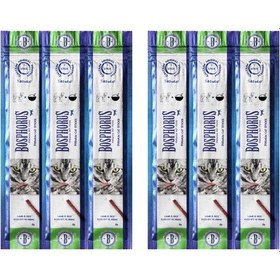 Resim Bosphorus Kuzu Etli Kedi Ödül Stick 2'li 3 x 5 G 