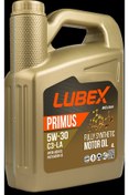 Resim Lubex Prımus C3-la Dpf 5w-30 4 Litre 