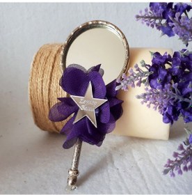 Resim Yıldız Lazer İsimlikli Ayna Nikah Şekeri(30 Adet) 