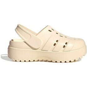Resim Adidas Adilette Platform Clogs Kadın Ekru Terlik Ekru 