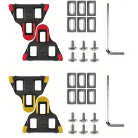 Resim 1 çift Evrensel Bisiklet Krampon Seti - SH-11, SH51, SH56 Uyumlu - İç ve Dış Mekan Bisiklet Sürüşü için Geliştirilmiş Pedal Verimliliği - Dayanıklı Tüm Arazi Macera Kramponları 